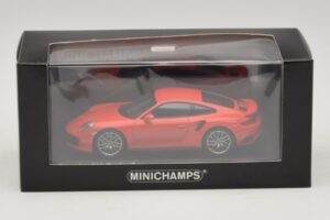 Porsche 911 991.1 Turbo S Πορτοκαλί Minichamps 1:43 410067171 Μέταλλο - εικόνα 5 από 5