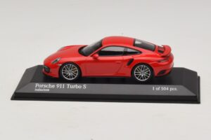 Porsche 911 991.1 Turbo S Κόκκινο Minichamps 1:43 410067170 Μέταλλο