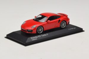Porsche 911 991.1 Turbo S Κόκκινο Minichamps 1:43 410067170 Μέταλλο - εικόνα 2 από 5