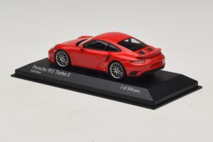 Porsche 911 991.1 Turbo S Κόκκινο Minichamps 1:43 410067170 Μέταλλο - εικόνα 3 από 5