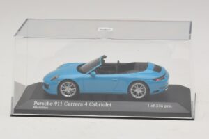 Porsche 911 991.2 Carrera 4 Καμπριολέ Μπλε Minichamps 1:43 410067232 Μέταλλο - εικόνα 4 από 5
