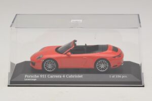 Porsche 911 991.2 Carrera 4 Καμπριολέ Πορτοκαλί Minichamps 1:43 410067231 Μέταλλο - εικόνα 4 από 5