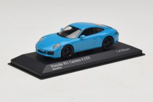 Porsche 911 991.2 Carrera 4 GTS Miami Blue Minichamps 1:43 410067322 Μέταλλο - εικόνα 2 από 5
