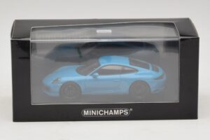 Porsche 911 991.2 Carrera 4 GTS Miami Blue Minichamps 1:43 410067322 Μέταλλο - εικόνα 5 από 5