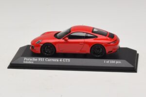Porsche 911 991.2 Carrera 4 GTS Κόκκινο Minichamps 1:43 410067320 Μέταλλο