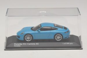 Porsche 911 991.2 Carrera 4S Μπλε Minichamps 1:43 410067242 Μέταλλο - εικόνα 4 από 5