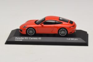 Porsche 911 991.2 Carrera 4S Πορτοκαλί Minichamps 1:43 410067241 Μέταλλο