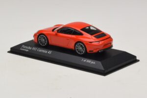 Porsche 911 991.2 Carrera 4S Πορτοκαλί Minichamps 1:43 410067241 Μέταλλο - εικόνα 3 από 5