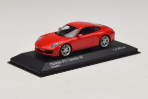 Porsche 911 991.2 Carrera 4S Κόκκινο Minichamps 1:43 410067240 Μέταλλο - εικόνα 2 από 5
