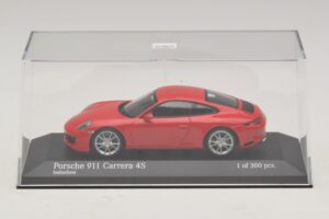 Porsche 911 991.2 Carrera 4S Κόκκινο Minichamps 1:43 410067240 Μέταλλο - εικόνα 4 από 5