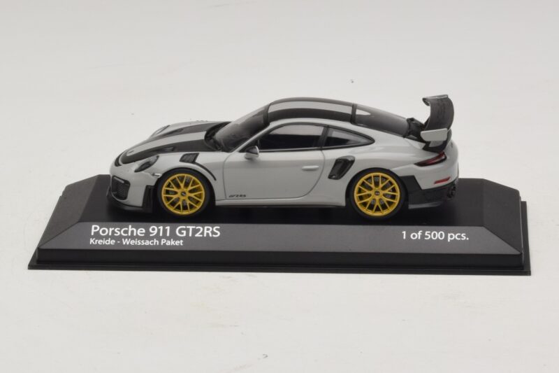 Porsche 911 991.2 GT2 RS Weissach Package Chalk Minichamps 1:43 410067220 Μέταλλο