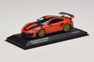 Porsche 911 991.2 GT2 RS Weissach Package Πορτοκαλί Minichamps 1:43 410067224 Μέταλλο - εικόνα 2 από 5