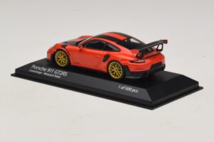 Porsche 911 991.2 GT2 RS Weissach Package Πορτοκαλί Minichamps 1:43 410067224 Μέταλλο - εικόνα 3 από 5