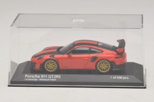 Porsche 911 991.2 GT2 RS Weissach Package Πορτοκαλί Minichamps 1:43 410067224 Μέταλλο - εικόνα 4 από 5