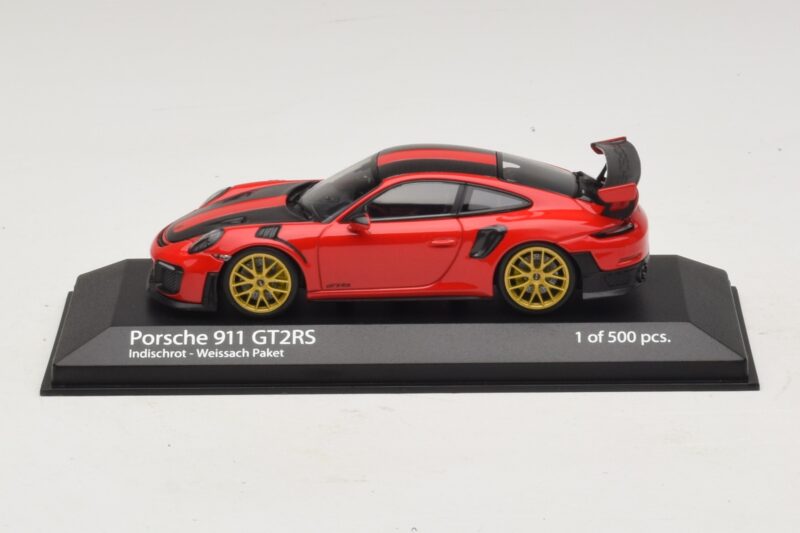 Porsche 911 991.2 GT2 RS Weissach Package Κόκκινο Minichamps 1:43 410067221 Μέταλλο