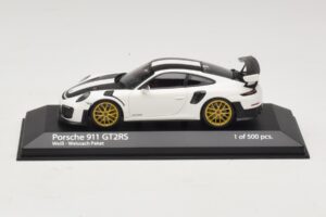 Porsche 911 991.2 GT2 RS Weissach Package Λευκό Minichamps 1:43 410067222 Μέταλλο