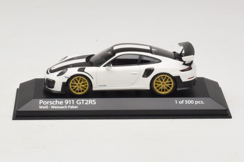 Porsche 911 991.2 GT2 RS Weissach Package Λευκό Minichamps 1:43 410067222 Μέταλλο