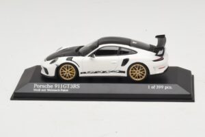 Porsche 911 991.2 GT3 RS Λευκό Με Weissach Package Minichamps 1:43 410067022 Μέταλλο