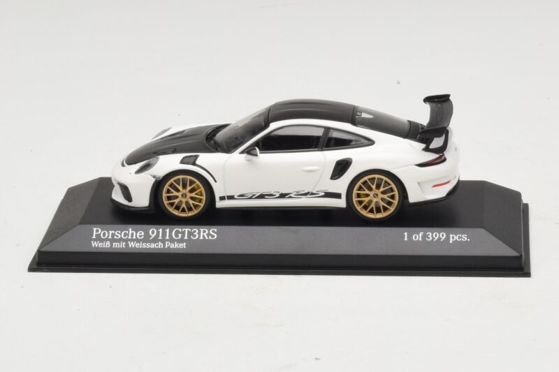 Porsche 911 991.2 GT3 RS Λευκό Με Weissach Package Minichamps 1:43 410067022 Μέταλλο