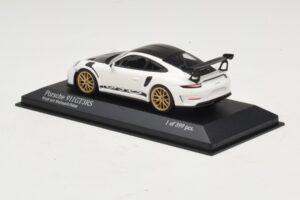 Porsche 911 991.2 GT3 RS Λευκό Με Weissach Package Minichamps 1:43 410067022 Μέταλλο - εικόνα 3 από 5