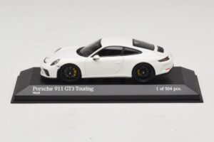Porsche 911 991.2 GT3 Touring Λευκό Minichamps 1:43 410067420 Μέταλλο