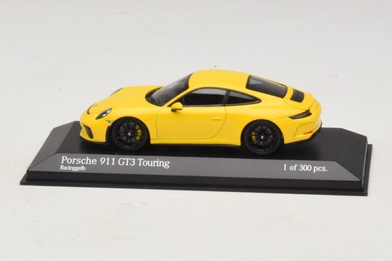 Porsche 911 991.2 GT3 Touring Κίτρινο Minichamps 1:43 410067421 Μέταλλο
