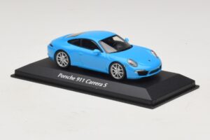 Porsche 911 991 Carrera S Μπλε Maxichamps 1:43 940060220 Μέταλλο - εικόνα 3 από 5