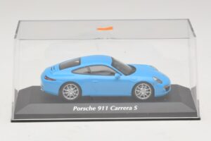 Porsche 911 991 Carrera S Μπλε Maxichamps 1:43 940060220 Μέταλλο - εικόνα 4 από 5