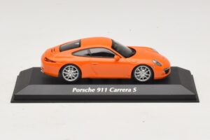 Porsche 911 991 Carrera S Πορτοκαλί Maxichamps 1:43 940060221 Μέταλλο