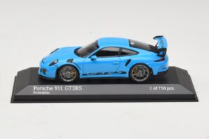Porsche 911 991 GT3 RS Μπλε Minichamps 1:43 410063222 Μέταλλο