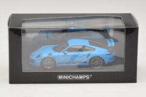 Porsche 911 991 GT3 RS Μπλε Minichamps 1:43 410063222 Μέταλλο - εικόνα 5 από 5