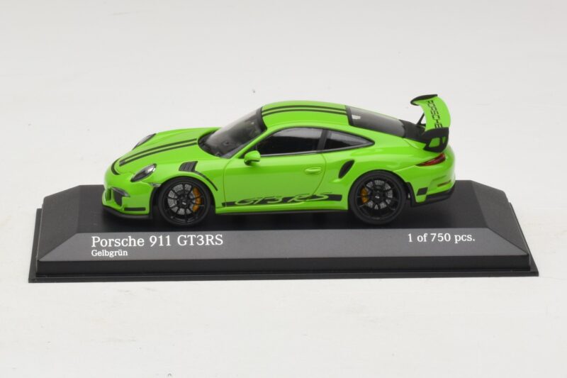 Porsche 911 991 GT3 RS Πράσινο Minichamps 1:43 410063224 Μέταλλο
