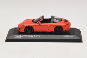 Porsche 911 991 Targa 4 GTS Πορτοκαλί Minichamps 1:43 410067341 Μέταλλο