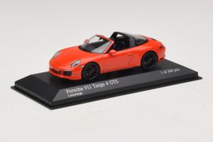 Porsche 911 991 Targa 4 GTS Πορτοκαλί Minichamps 1:43 410067341 Μέταλλο - εικόνα 2 από 5