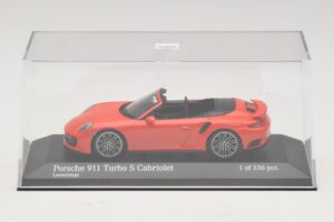 Porsche 911 991 Turbo S Καμπριολέ Πορτοκαλί Minichamps 1:43 410067181 Μέταλλο - εικόνα 4 από 5