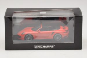 Porsche 911 991 Turbo S Καμπριολέ Πορτοκαλί Minichamps 1:43 410067181 Μέταλλο - εικόνα 5 από 5