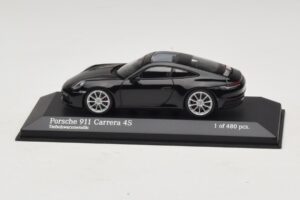 Porsche 911 992 Carrera 4S Μαύρο Μεταλλικό Minichamps 1:43 410069320 Μέταλλο