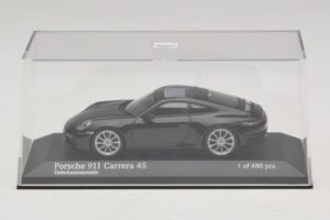 Porsche 911 992 Carrera 4S Μαύρο Μεταλλικό Minichamps 1:43 410069320 Μέταλλο - εικόνα 4 από 5