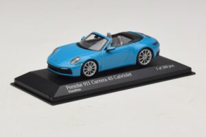 Porsche 911 992 Carrera 4S Καμπριολέ Μπλε Minichamps 1:43 410069332 Μέταλλο - εικόνα 2 από 5