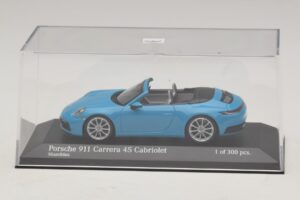 Porsche 911 992 Carrera 4S Καμπριολέ Μπλε Minichamps 1:43 410069332 Μέταλλο - εικόνα 4 από 5
