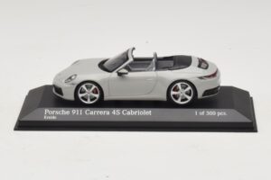 Porsche 911 992 Carrera 4S Καμπριολέ Γκρι Minichamps 1:43 410069331 Μέταλλο