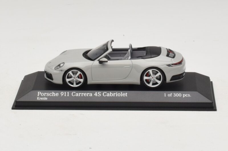 Porsche 911 992 Carrera 4S Καμπριολέ Γκρι Minichamps 1:43 410069331 Μέταλλο