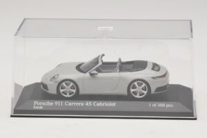 Porsche 911 992 Carrera 4S Καμπριολέ Γκρι Minichamps 1:43 410069331 Μέταλλο - εικόνα 4 από 5