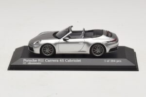 Porsche 911 992 Carrera 4S Καμπριολέ Ασημί Minichamps 1:43 410069330 Μέταλλο