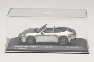 Porsche 911 992 Carrera 4S Καμπριολέ Ασημί Minichamps 1:43 410069330 Μέταλλο - εικόνα 4 από 5