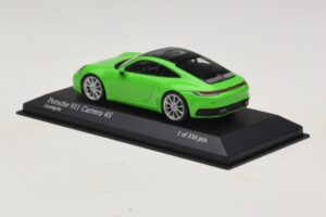Porsche 911 992 Carrera 4S Πράσινο Minichamps 1:43 410069322 Μέταλλο - εικόνα 3 από 5