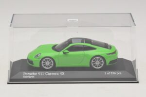 Porsche 911 992 Carrera 4S Πράσινο Minichamps 1:43 410069322 Μέταλλο - εικόνα 4 από 5