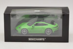 Porsche 911 992 Carrera 4S Πράσινο Minichamps 1:43 410069322 Μέταλλο - εικόνα 5 από 5