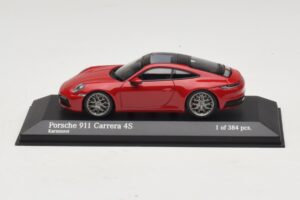 Porsche 911 992 Carrera 4S Κόκκινο Minichamps 1:43 410069321 Μέταλλο