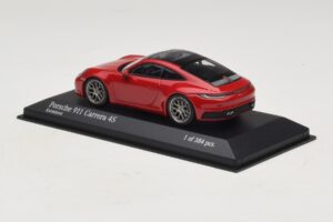 Porsche 911 992 Carrera 4S Κόκκινο Minichamps 1:43 410069321 Μέταλλο - εικόνα 3 από 5